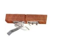 Q.TA'. 5 BL CHIUSURA PER TAVOLO A LEVA FERRO ZINC 77 MM 2 Q.TA