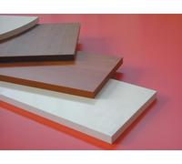 Q.TA'. 5 MENSOLA IN TRUCIOLARE 'ECOPAN' 80 x 20 x 1,8 - olmo