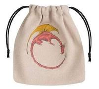 Dragon Beige & Multicolor Dadi Borsa Roleplaying Giochi Q-workshop RPG BDRA101