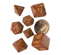 The Witcher Dadi Set Vesemir Saggio Gioco di Ruolo Giochi Q-Workshop Nuovo