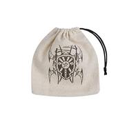 Q Workshop BVAM141 Vampire Beige & Nero Basic Dice Bag Beige, Nero