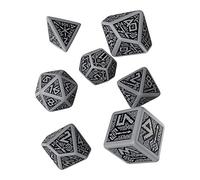 Q Workshop- Cardgame, Color mélange, d4, d6, d8, d10, d12, d20, d100, QWODWA12