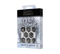 Q-Workshop, Game of Thrones Nights Watch Dice Set - for Ages 14 and Up