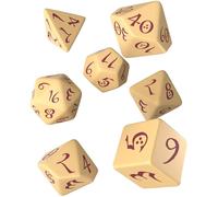 Q Workshop Gioco di ruolo classico Set di dadi semplici realizzati con 7 strumen