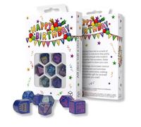 Happy Compleanno Set Di Dadi: Streamers Q-WORKSHOP