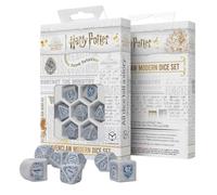 Harry Potter Corvonero Moderno Dadi Set Bianco Ruolo Gioco Giochi Q-Workshop New