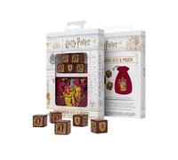 Harry Potter Griffondoro Dadi & Sacchetto Set Magia Mago Ruolo Giochi Q-Workshop