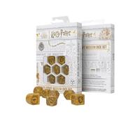 Q WORKSHOP Harry Potter pack dés Tassorosso moderno Set di dadi - Giallo (7)