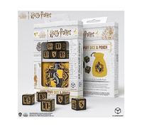 Harry Potter Tassorosso Dadi & Sacchetto Set Magia Mago Ruolo Giochi Q-Workshop