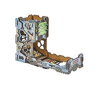 Q Workshop Medieval Dice Tower for Dice Rolling (Tech Color), Multicolore