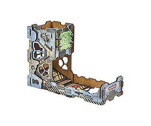 Q Workshop Medieval Dice Tower for Dice Rolling (Tech Color), Multicolore