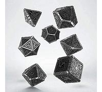 Q Workshop Metal Svetovid Metal Dice Set (7) Workshop Role Playing Giochi Tavolo Accessori, Multicolore