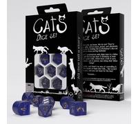 Q-Workshop QWOCAT04 Cats Modern Dice Set: Meowster (7) Cubes