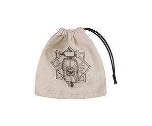 Q Workshop QWODWA41 - Borsa per dadi Nano Basic, Beige/Nero