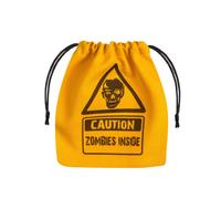 Q-Workshop Sacchetto Di Dado Zombie Giallo Nero Cotone Per RPG D&D