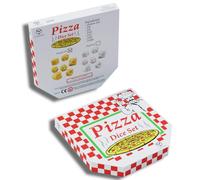 Q-Workshop Set Cubi Pizza Margherita Giallo RPG 7 Pezzi