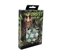 Set Di Cubi Forest Tundra Verde E Bianco Story Giochi Di Ruolo Q-Workshop NUOVO