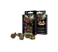 Halloween Dice Set Pumpkin Jack O'Lantern (7)