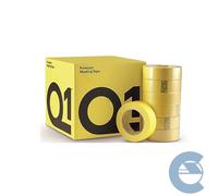 Q1 Nastro Masktape Gialla 24x50m Confezione Da 36 Rotoli