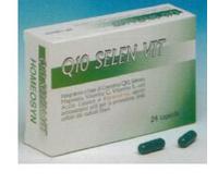 Q10 Selen Vit Integratore Antiossidante 24 Capsule