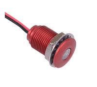 Q10F5ARXXSR24E Super Rosso Brillante 10mm 24VDC LED Panel Indicatore IP67 APEM
