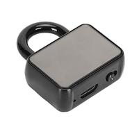 Q11 Registratore Vocale con Blocco Tasti, Registratore Vocale Portatile con Indicatore LED Registratore MP3 per Riunioni di Lavoro, Supporto MP3, WMA, Riproduzione WAV (8 g)