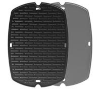 Q1200 Piastra di ricambio per Weber Q1000 Grill Parti Weber Q Q1200 Q120 Q100 Q140 Q1400 Inserti per piastra 7582 6558 Griglie Full Size Baby Q Ricambio Piastre Top Piastre di Cottura Accessori