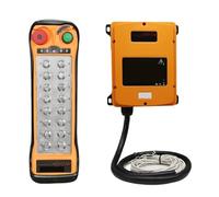 Q1600 16 pulsanti AC DC 12-24V 24-264V Interruttori a velocità singola Telecomando for gru Controllo gru Sollevamento gru Sollevamento gru(1T1R,DC12V)