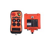 Q200 Telecomando Industriale A 2 Pulsanti Impermeabile IP65, Controller Wireless per Gru A Ponte Industriale AC- 12-24 V