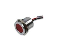 Q22F5CXXR220E APEM LED Indicatore 22mm Incasso Rosso 220V
