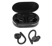 Q23 PRO Wireless Cuffie, Curvetta Sportiva con Microfono, Auricolari Wireless con HiFi Stereo Cancellazione del Rumore Batteria a Lunga Durata per Guidare Viaggi Sportivi (Nero)