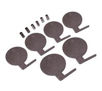 Q235 ACCIAIO BERSAGLIO DUELLO ALBERO DA TE KIT 6PC 6" X 3/8 Pad & TUBI