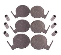 Q235 DUELLO Albero da te KIT 6in x 3/8" robusto acciaio Bersaglio Gong Paga