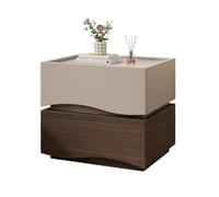 Q2f8o3h5 comodino Comodino Camera da letto con serratura for la privacy Nightstand(Bruin,M)