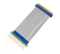Q31 PCI Riser Card Extender Adapter Flex Prolunga 19cm nastro piatto per PCI Slot Low Profile Server PC Case compatto senza driver Plug & Play senza attrezzi