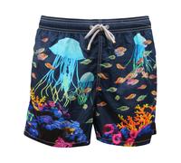 Q3557 COSTUME BOXER UOMO MC2 SAINT BARTH GUSTAVIA MAN BEACHWEAR