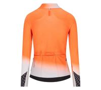 Q36.5 Gregarius Hybrid Collar Fade Long Sleeve Jersey Arancione L Donna Poppy Orange