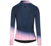 Q36.5 Gregarius Hybrid Collar Fade Long Sleeve Jersey Blu L Donna Nautica Blue