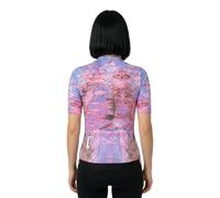 Q36.5 - Women's Gregarius Pro Damask Jersey - Maglietta da ciclismo M lilla/fuchsia