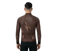 Q36.5 Maglia A Maniche Lunghe Gregarius Hybrid Dolomites Coffee Brown