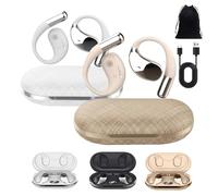 Q39 Ai Translation - Auricolari Bluetooth a clip, Q39 AI Translate, Bluetooth 5.4 in tempo reale, auricolari aperti per traduttori, compatibili con iOS e Android, ideali per viaggi, affari e