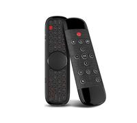 Q40 Telecomando Vocale 2.4G Tastiera Wireless Air Mouse IR Learning Micro-Type Gyro Retroilluminato Nero