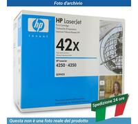 TONER COMPATIBILE PREMIUM 42X NERO STAMPANTE HP Q5942X NUOVO IMBALLATO ALTA QUAL