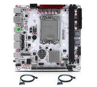 Q670 8-Bay NAS Mini-ITX Scheda madre LGA1700 (supporto processore desktop di 12a/13a/14a generazione), 8* SATA3.0, i226-LM 2.5G vPro, 2* DDR5 MAX 64GB, 3* M.2 NVMe, 3* USB3.2, 1* Type-C 20Gbps, Dual 4