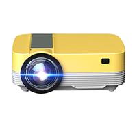 Q6S videoproiettore per film home cinema Full 1080P supportato Airplay Android 10 TV Box proiettore film opzionale (colore: E) (D) piccolo regalo