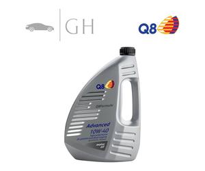 Q8 - 1 LT / LITRO OLIO MOTORE AUTO 10W40 ADVANCED - BENZINA / DIESEL
