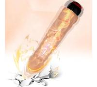 Q8E-Prodotto Supermorbido e Flessibile da 9,45 Pollici Dídò Dònne Rēálistico Silicòne Mòrbido Grande Péné Ḋịldộ Per Dònna Gròsso Xxl, Ṥtrâpon Inðoṥṥâbilè Uómó Ânâlè Ḉoppiâ Ðonnâ