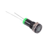 Q8F6BXXG12E Verde Incasso 8mm 12VDC Indicatore LED da Pannello IP67 APEM