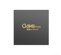 Q96 MAX 4K TV Box, per Android 14 Media Player con processore Quad-Core, GPU 5-Core per video H.265 e streaming ad alta definizione (UK)