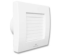 QA100T di Aerauliqa - Aspiratore assiale diam.99mm - 11W - 83m3/h - cod. 001596 - con alette interne automatiche e timer